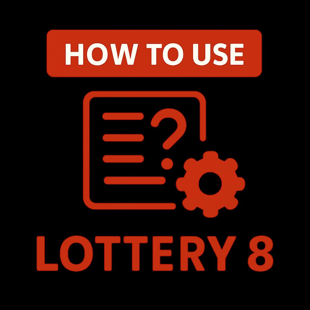 An icon representing the features guide for Lottery 8.