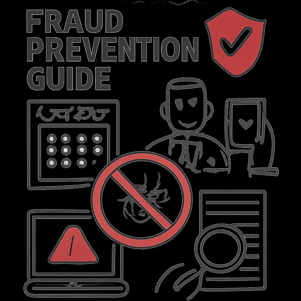 An educational diagram related to Lottery 8 Fraud Prevention.
