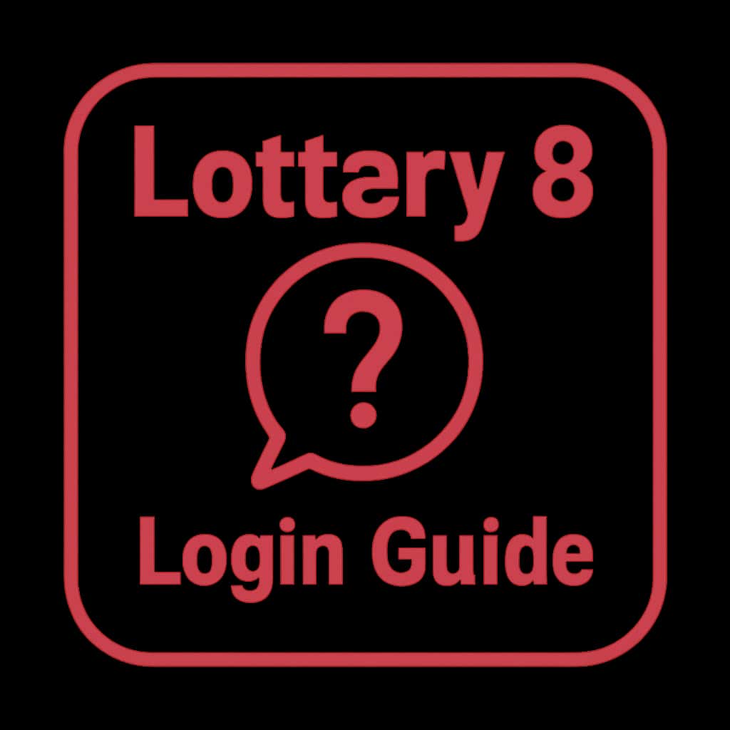 An icon representing the Lottery 8 Login Guide.