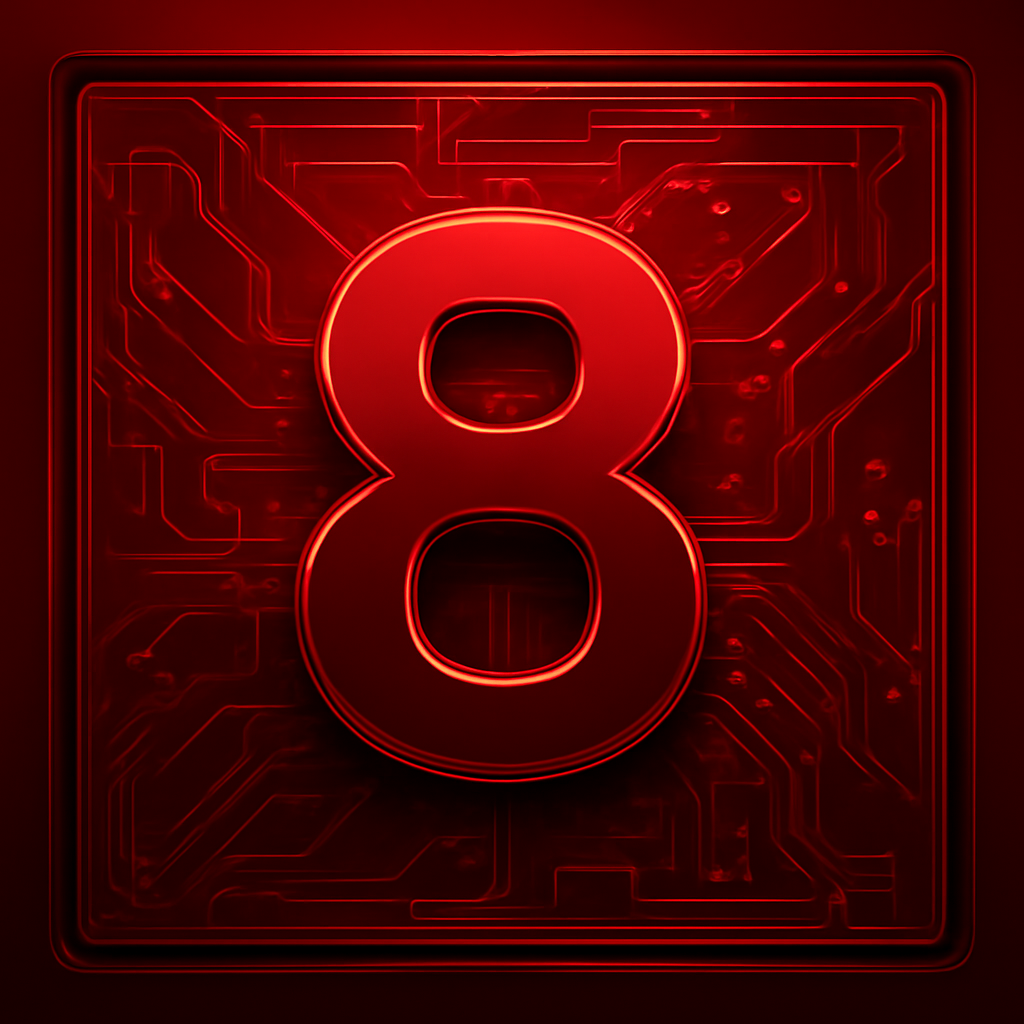 An educational diagram on securing Lottery 8 accounts.