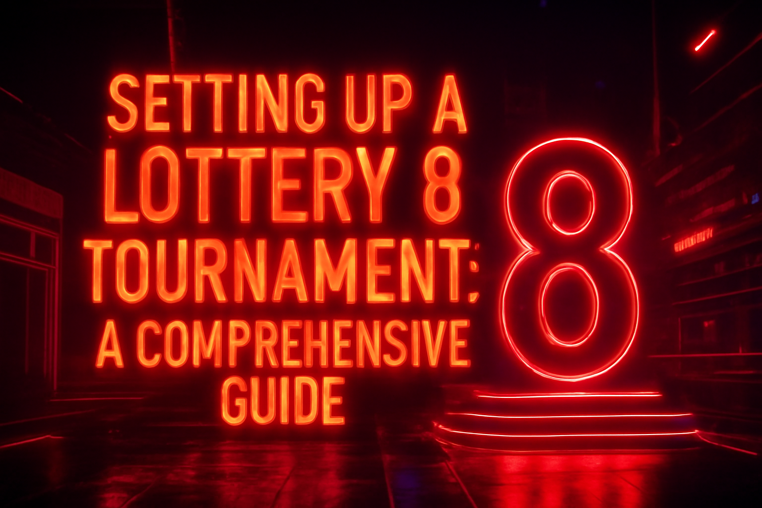 Visual representation of the Lottery 8 User Guide in a neutral informational context.