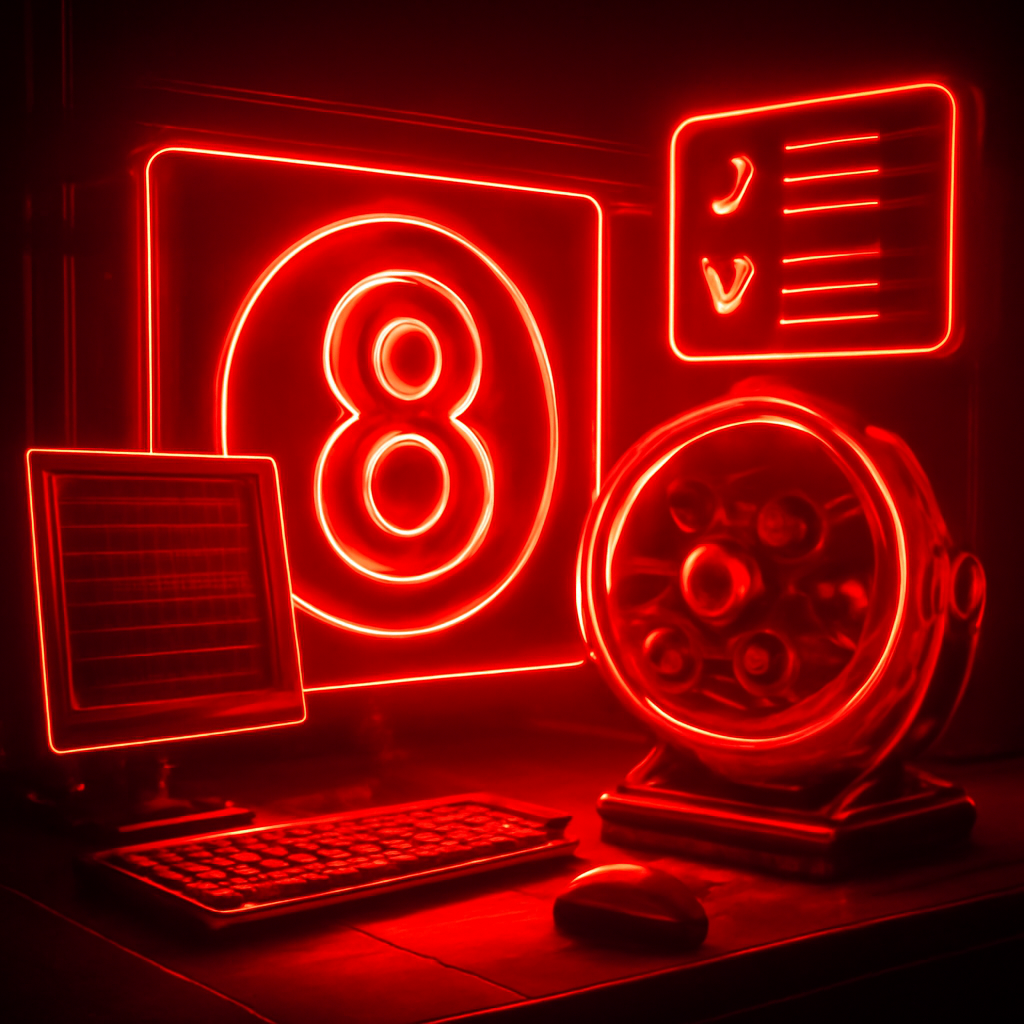 Icon representing the Lottery 8 User Guide.