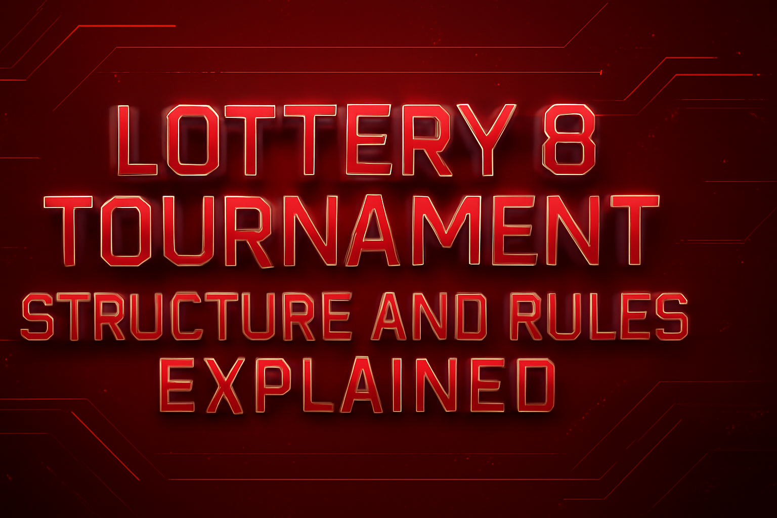 Informational scene showcasing Lottery 8 Security Tips with a sleek design.