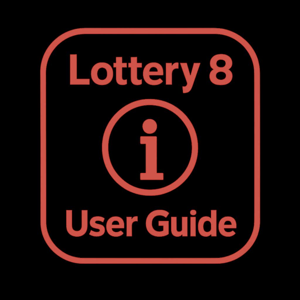 Icon representing the Lottery 8 User Guide.