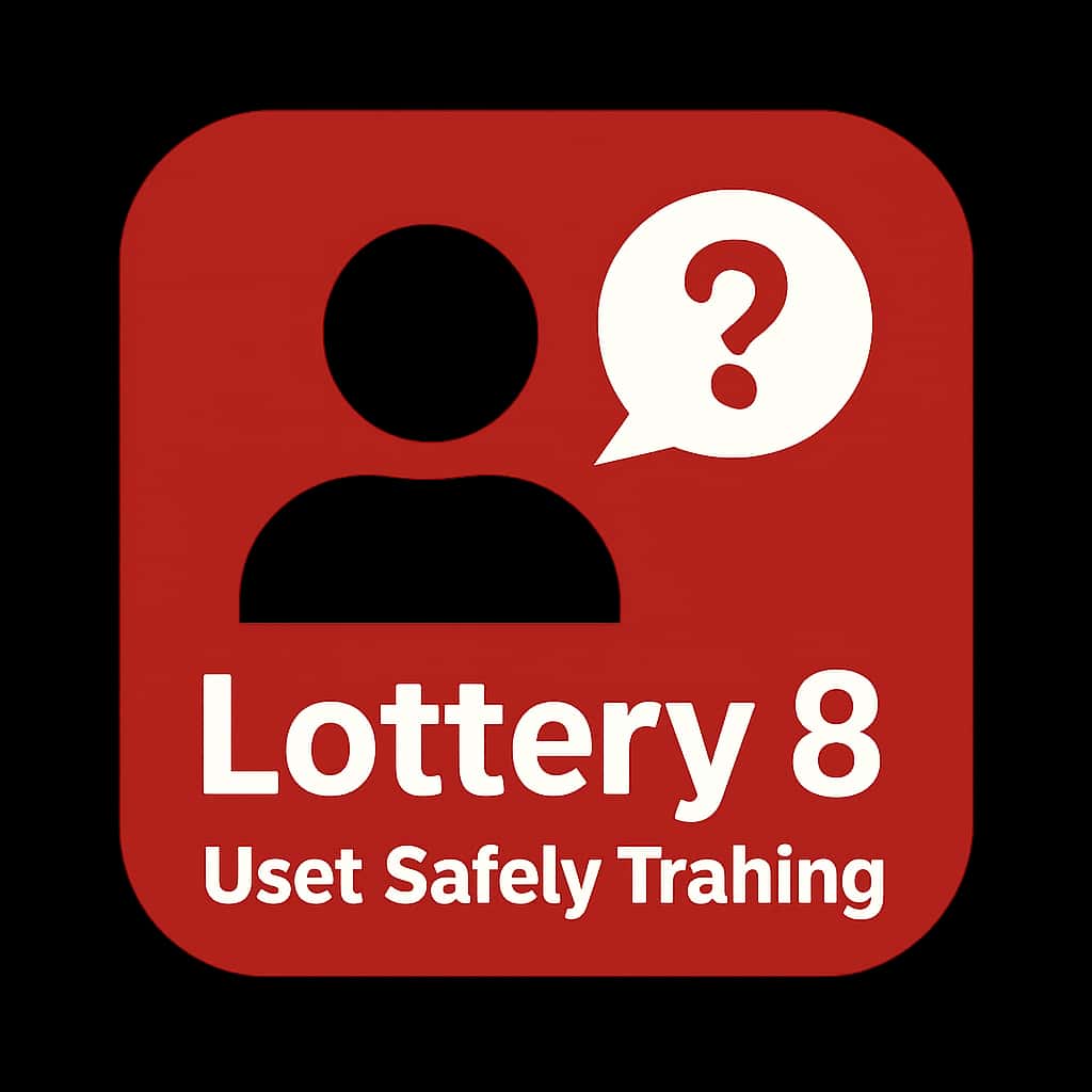 A badge icon depicting Lottery 8 User Safety Training.