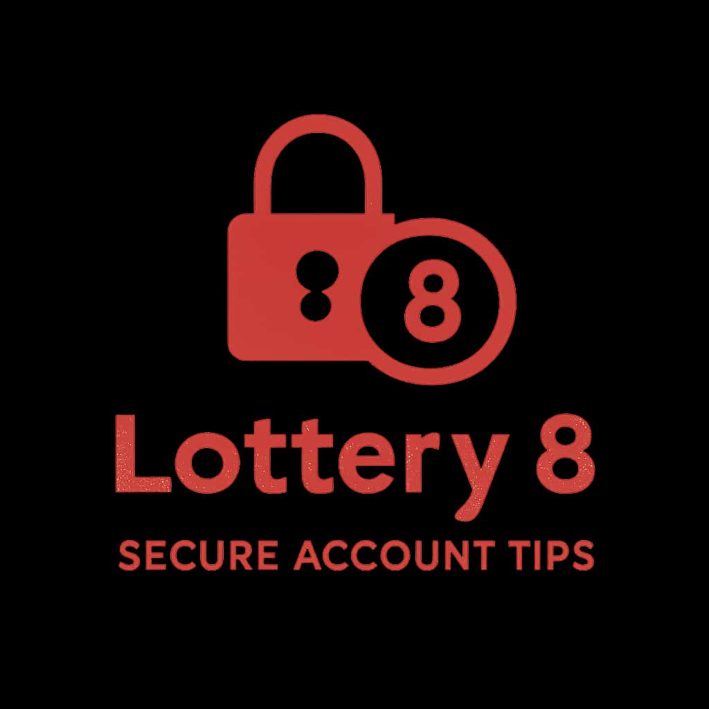 An icon representing secure account tips for Lottery 8.