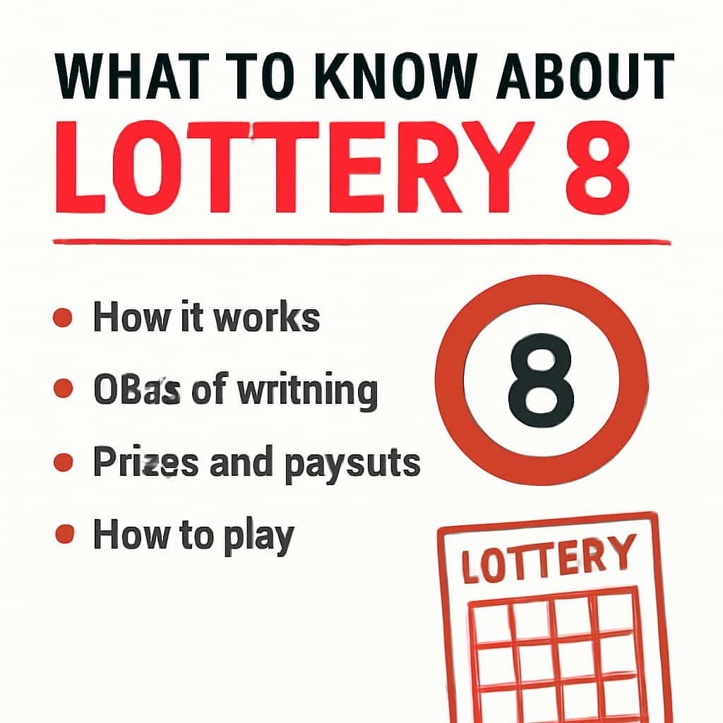 An educational diagram about Lottery 8 features.